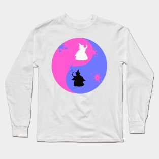 Make it Blue, Make it Pink Ying Yang Long Sleeve T-Shirt